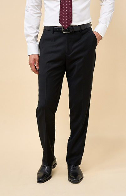 Black Stretch Trousers